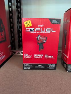 Milwaukee M12 FUEL 3/8" Stubby Impact Wrench (Tool Only)