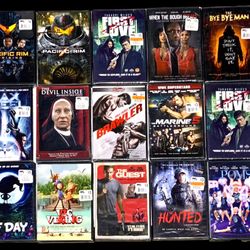 Lot of 107 New, Sealed Blu-Rays & DVDs Movie Collection $95 OBO