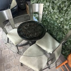 Glass Dining Set