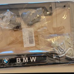 BMW plate Frames And Tire Caps