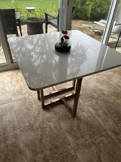 39” Polished Granite Table Or Table Top Only