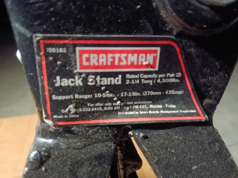 Craftsman Jack Stands