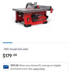 Craftsmen 8.25 " Table Saw