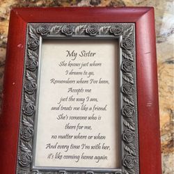 My Sister Jewelry Box
