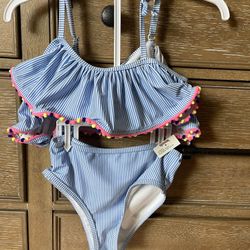 Girls Tommy Bahama Bathing Suit Size 6. 