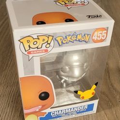 POP Games: Pokemon - Charmander (Silver Metallic)
#455