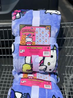 Viral Hello Kitty Halloween Blanket from Sams