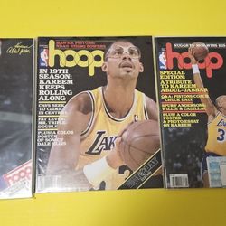 Hoop Magazines Featuring Kareem Abdul-Jabbar