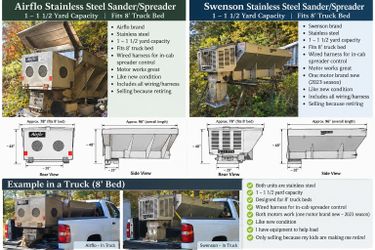 Truck Bed Sander in NH Good Condition
