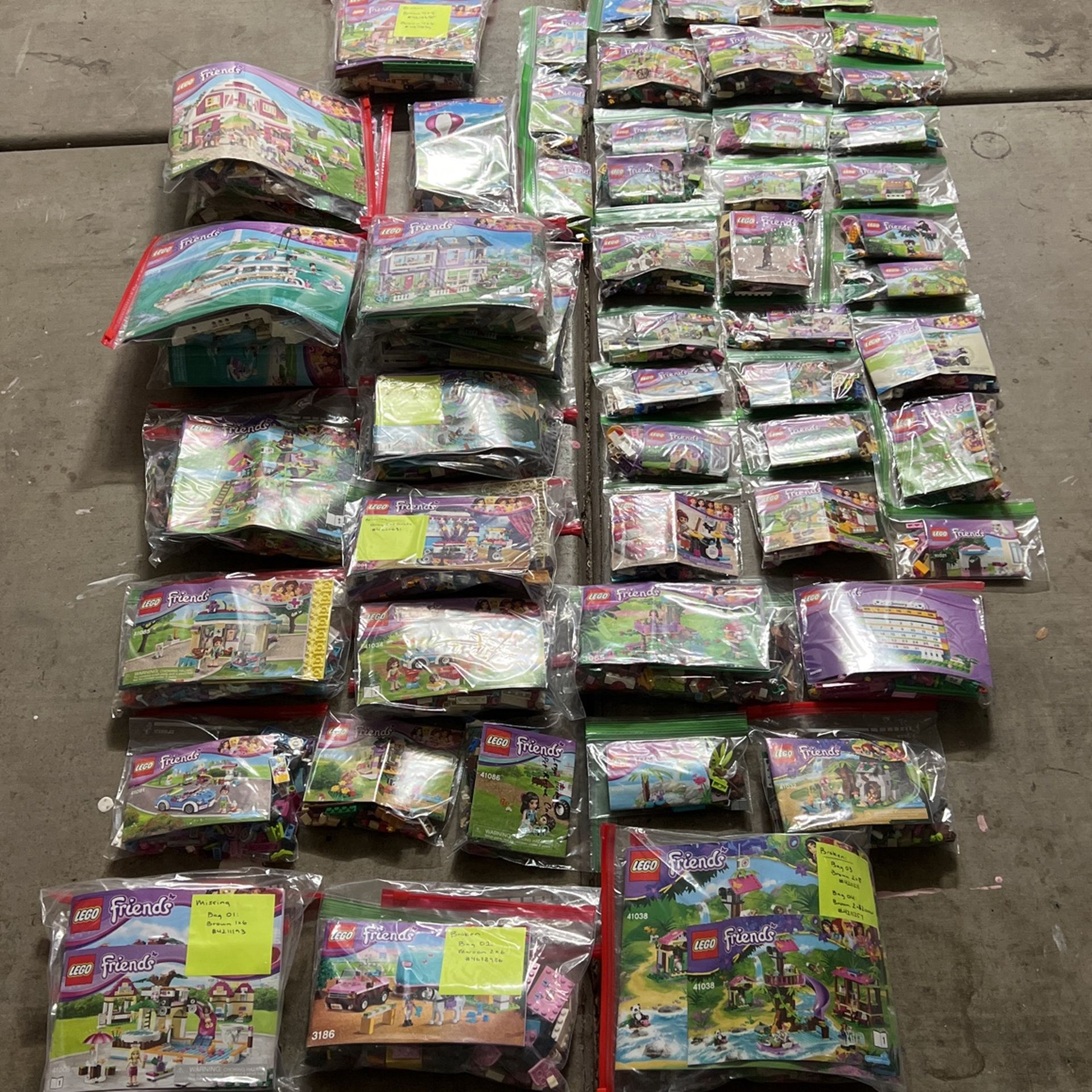 LEGO Friends Pre-Owned Sets (x52)