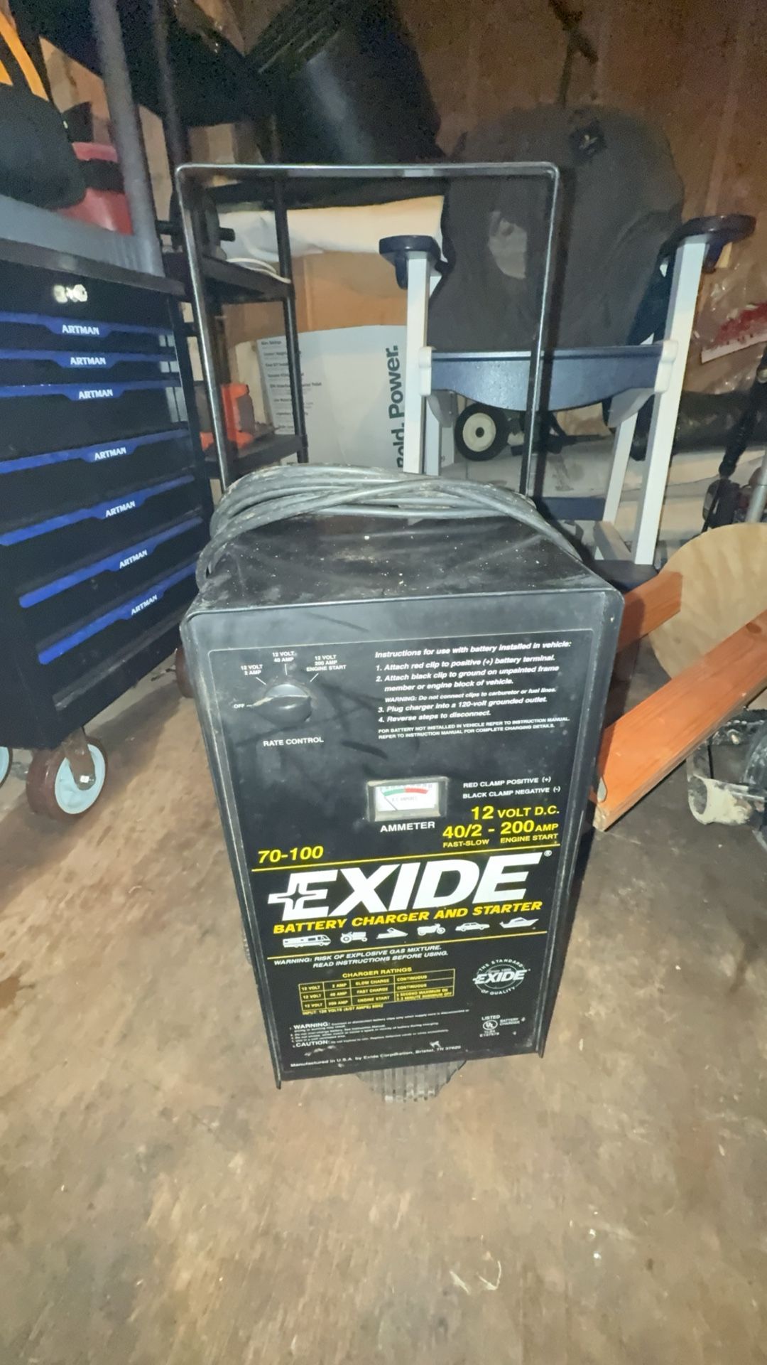 Battery Tender/Jumper Excide