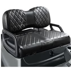 Brand: PZWLI 4.7 ★★ Golf Cart Diamond Seat Covers with Pocket for Yamaha Drive/Drive 2 Original Regular Seat Cushion,Golf Cart Viny. Replacement Front