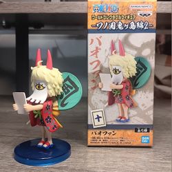 Banpresto One Piece WCF World Collectible Figure Onigashima Vol 2 Bao HuangThis listing is for an authentic WCF World Collectible Figure of Bao Huang 