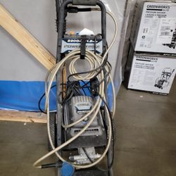Powerstroke 2200 PSI Electric Pressure Washer. $169