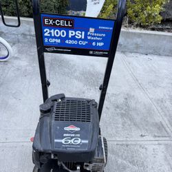 Excell 2100 PSI Pressure Washer Gas