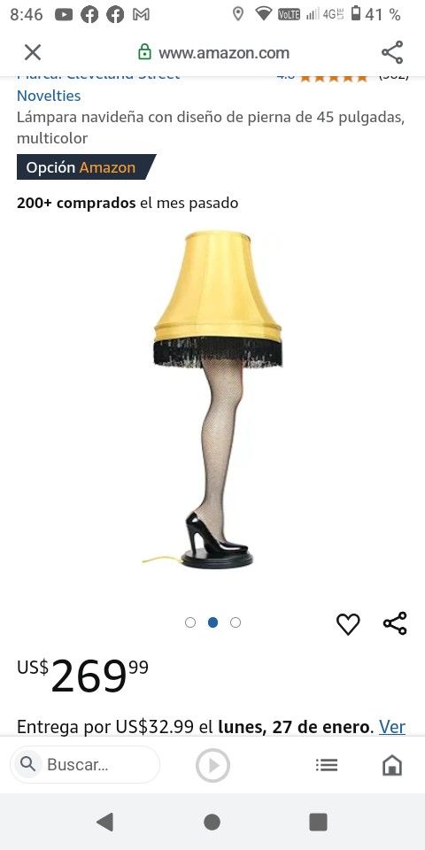 Leg Lámp 44'