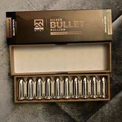 10 x 1oz SILVER BULLET