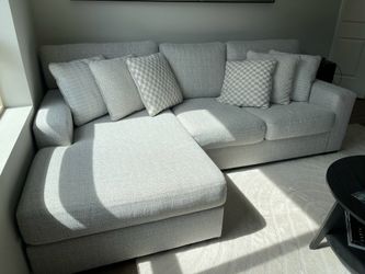 L-shaped sectional couch