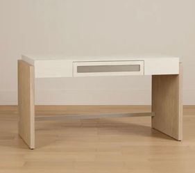 Wooden Miramar Ivory Desk