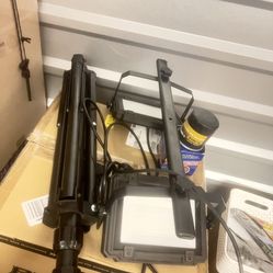 20000 Lumen Work Lights with Stand, 200W Dual Head LED Work Light, Waterproof Lamp with Individual S