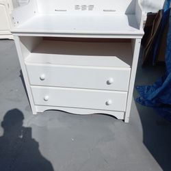 WHITE DRESSER,  Moving Sales 
