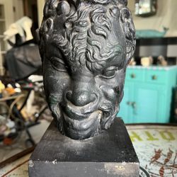 Bachuss Bust Of The Roman God Of Wine And Revelry