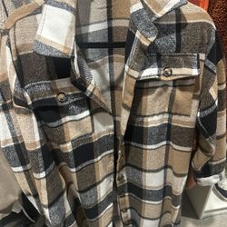 FLANNEL JACKET • XS