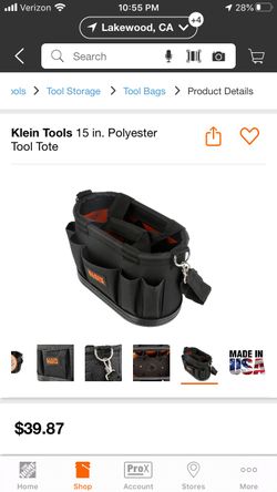 Klein bucket bag