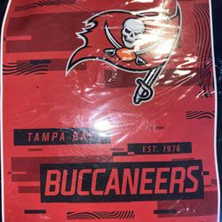New Tampa Bay Buccaneers NFL Northwest 60" x 80" Royal Plush Raschel Blanket