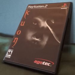 KUON - English/US edition - RARE PS2 game