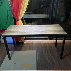 Large Gray Multi-Functional Work, Office, or Dining Table