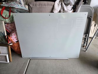Sanded Glass White Board