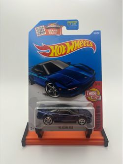 Hot Wheels Then And Now ‘90 Acura NSX Super Treasur Hunt Blue HTF