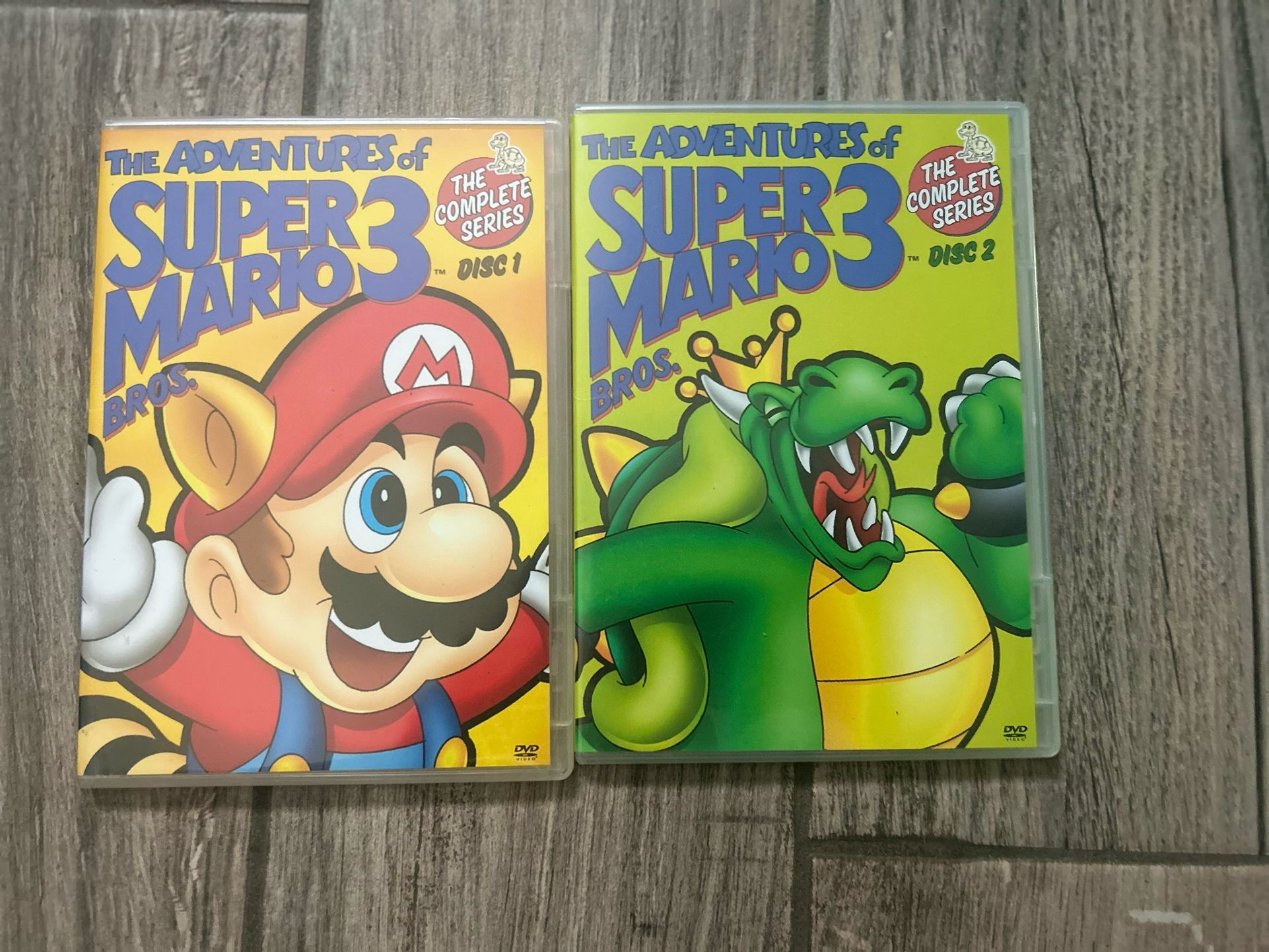 The Adventures Of Super Mario Bros 3 Disc 1 And 2 Complete Series DVD (Used)