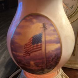 Light up American flag