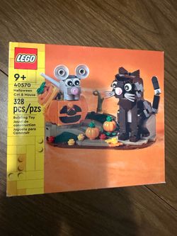 LEGO Halloween Cat & Mouse (40570) – NEW SEALED Retired Seasonal Set