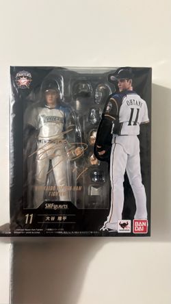 Two-Way Player Shohei Ohtani Figure Nippon Ham Fighters Bandai S.H.Figuarts Rare