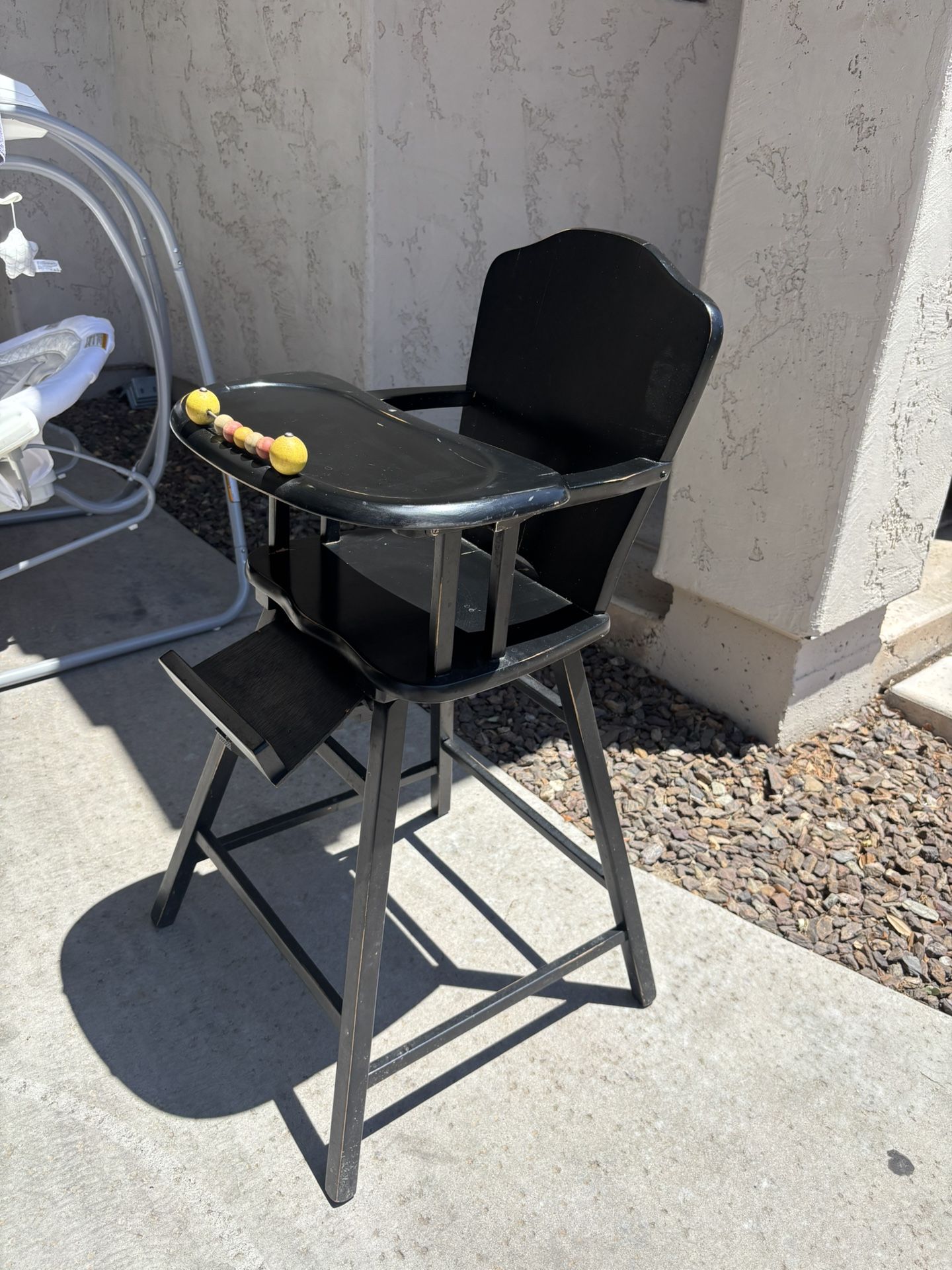 Baby High Chair Antique