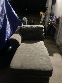 Left arm facing chaise couch