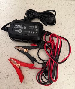 NOCO GENIUS5: 5A 6V/12V Smart Battery Charger, Maintainer and Desulfator