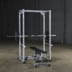 Power Line Body Solid Squat Rack