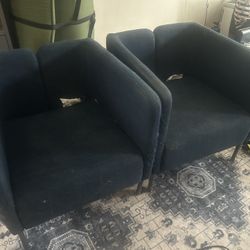 Navy Blue IKEA chairs