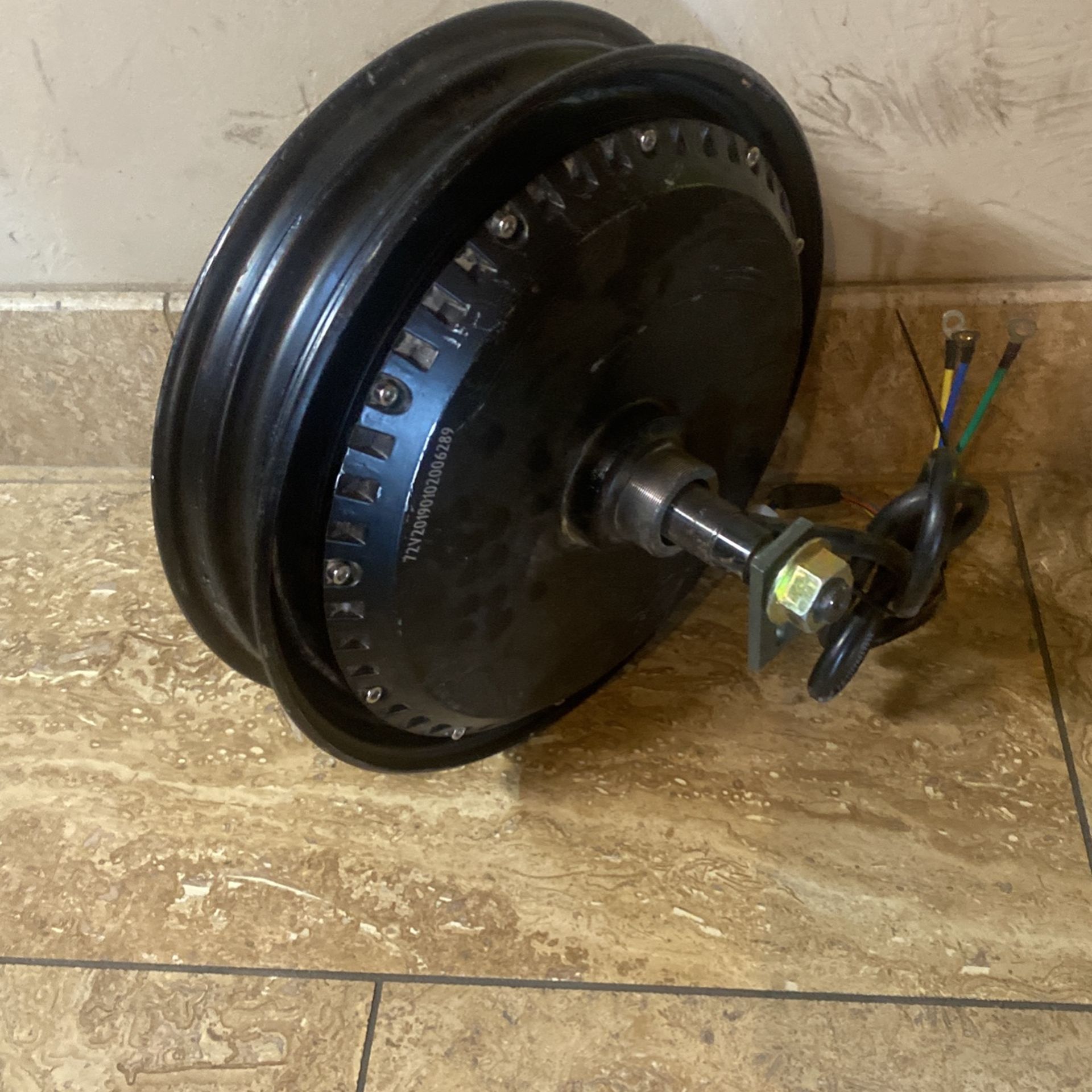 12” 72v 2000 Watt Hub Motor
