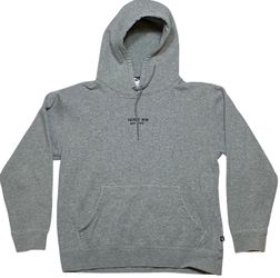 Nike SB Embroidered Logo Skateboard Sports Hoodie Sweater Mens Small Gray