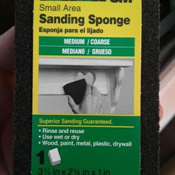 3M Small Area Sanding Sponge Wet/Dry