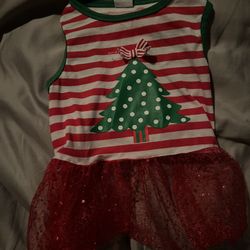 Dog Dress For Christmas S/M