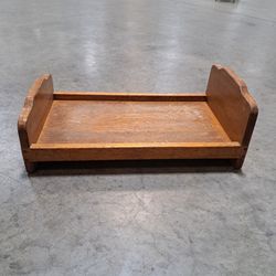 Vintage Wooden Doll Bed