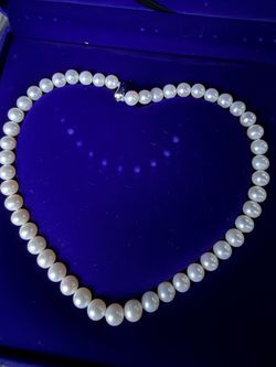 Authentic fresh water pearls necklace