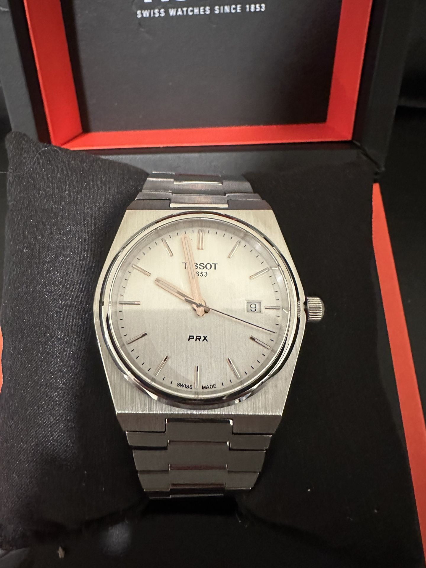 Ens Tissot Prx - silver tone 