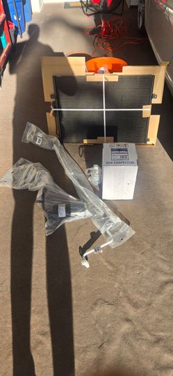 Jeep Grand Cherokee Laredo UAC New AC Compressor and Condenser Kit
